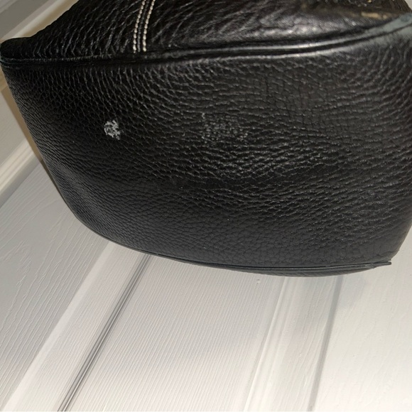 Dooney & Bourke Black and Brown Hobo shoulder bucket bag - Picture 3 of 13